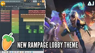 Free Fire New Rampage Lobby Theme |  Cover | FL Studio | Ajay Saran