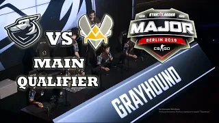 Vitality vs Grayhound StarLadder Berlin Major 2019/ЛУЧШИЕ  МОМЕНТЫ.