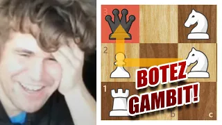 Alexandra Botez Plays BOTEZ GAMBIT Against Magnus Carlsen