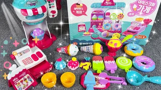 36 Minutes Satisfying with Unboxing Cute Pink Ice Cream Store Cash Register ASMR | Review Toys