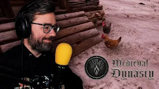 Tyúkviselkedéstan és gaming podcast vele: @PingvinharcosStreamek | Medieval Dynasty | 657