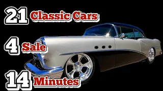 Big Sale On 21 Classic Cars