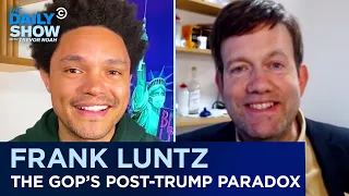 Frank Luntz - Understanding Vaccine Skeptics & Future of the GOP | The Daily Show