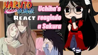 Uchiha's reagindo a{Sakura 🌸}parte 3(MadaSaku/ItaSaku)