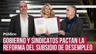 Díaz defiende la reforma del subsidio para fomentar el empleo: "No es ninguna paguita"