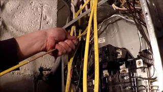 How not to strip romex jacket from wire going into a breaker box