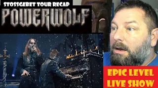 POWERWOLF - Stossgebet (Tour Recap Video) OldSkuleNerd Reaction