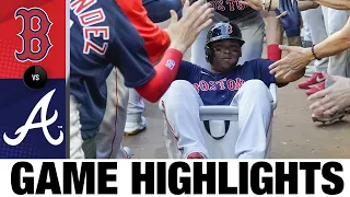 Red Sox vs. Braves Game Highlights (5/10/22) | MLB Highlights