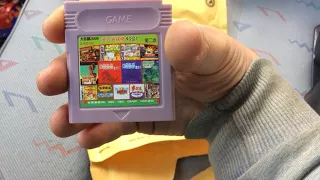 Посылка с картриджем для Nintendo GameBoy