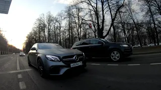 Mercedes-benz E63s drift