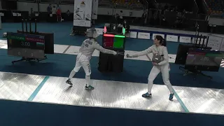 2021 227 Cadets T32 14 F S Individual Cairo EGY WCH RED ATANASOVA BUL vs KUZOVAYA RUS