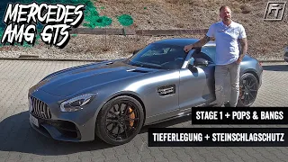 Mercedes AMG GT S Tuning | Stage 1 + Pops & Bangs + Tieferlegung + Steinschlagschutz | FastTuning