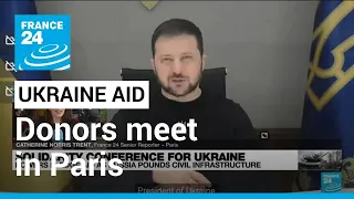 Donors meet in Paris to get Ukraine through winter, bombing • FRANCE 24 English