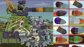 Top 3 parts of Tanks different bullets and powers in Home animation