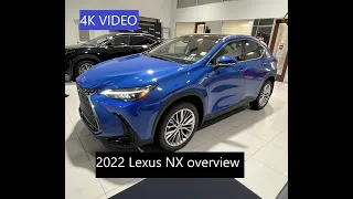 2022 Lexus NX quick exterior overview