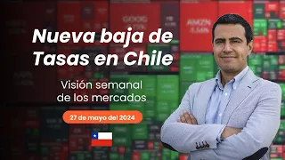 BANCO CENTRAL BAJA las TASAS de INTERÉS en CHILE - Visión Semanal de los Mercados Nacional