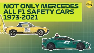 Is Not Only Mercedes! All Formula 1 Safety Cars Evolution