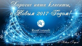 Поздравление клиентов с Новым 2017 Годом | RustConsult