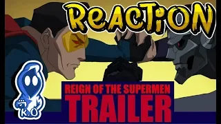 Reign of the Supermen - Exclusive Trailer (2019) Reaction #superman #dccomics #reignofthesupermen