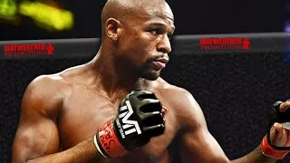 Floyd Mayweather TAKES Next Step TO FIGHT In The OCTAGON! part 1