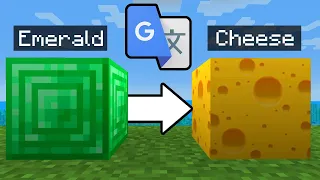 I Put Every Minecraft Texture Through Google Translate 10,000,000 Times...