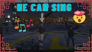 Big D actually can Sing, New CG talent discovered and Wholesome Moment with France |  NoPixel GTA RP