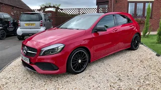 MERCEDES-BENZ A180 AMG LINE PREMIUM PLUS - 2017 - AUTO - RED - 1.6L - 5 DOOR