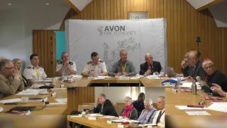 Avon Fire Authority Meeting 12 February 2020