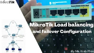 2 ISP Load balancing and Failover Configuration in Mikrotik Router