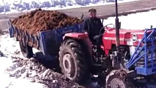 YEMEZ Dediler bakın ne oldu!🤛🏼İşte sınırların zorlandığı bir video! MASSEY FERGUSON 165💥