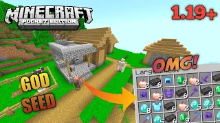 🔥(best god seed) mincraft bedrock and pocket seed 1.19 mincraft pe seeds 1.19+