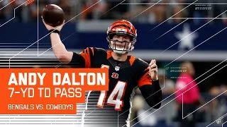 Bengals Force a Dak Prescott Fumble & Dalton Tosses a TD Pass! | Bengals vs. Cowboys | NFL