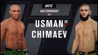 FULL FIGHT - Kamaru Usman Vs. Khamzat Chimaev: UFC 294