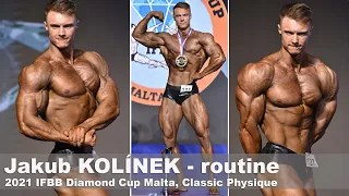 Jakub KOLINEK - Routine, 2021 IFBB Diamond Cup Malta, Classic Physique