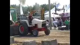 Case 1370 pulling Bedford 2013 Bilodeau