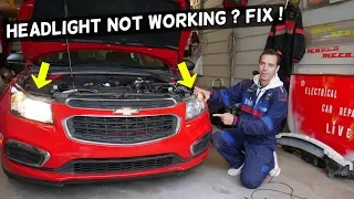 HEADLIGHT NOT WORKING FIX CHEVY, CHEVROLET, GMC, BUICK, CADILLAC. Headlights Not Working