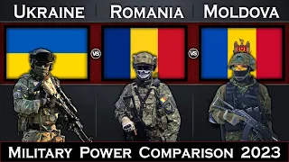 Ukraine vs Romania vs Moldova Military Power Comparison 2023 | Global Power