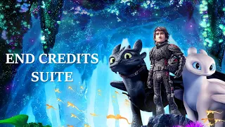 End Credits Suite (HQ reupload) - How To Train Your Dragon The Hidden World OST - John Powell