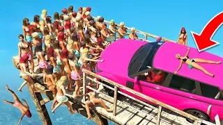 SI TE RÍES PIERDES 😂 GTA 5 FAILS & FUNNY MOMENTS