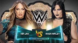 WWE 2K23 - Nia Jax VS Rhea Ripley | WWE Queen Crown