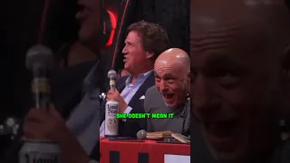 Joe Rogan crashes Kill Tony with Tucker Carlson 😳