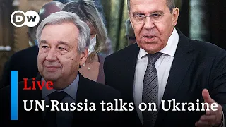 Watch Live: UN chief Guterres press conference with Russian Foreign Minister Lavrov