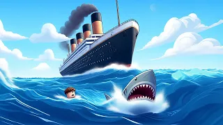 I Bought THE TITANIC in ROBLOX SHARKBITE 1!