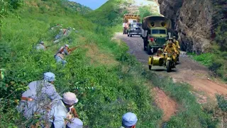 [HD Movie]Eighth Route Army ambushes a Japanese military convoy,wiping out the entire Japanese army.