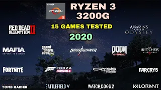 Ryzen 3 3200G (Vega 8) - 15 Games Tested in 2020