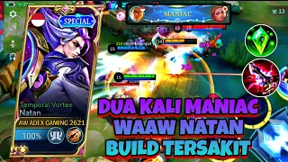 BUILD NATAN PALING ENAK BUAT SOLO RANK AUTO 2X MANIAC 🔥 | natan best build 2024 | natan top global