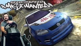 Навалил на тачке босса - прохождение Need for Speed Most Wanted на руле Fanatec CSLElite PS4