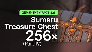 All 256 Sumeru Chests Location (Version 3.6 Girdle of the Sands) | Genshin Impact
