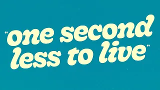 one second less to live - BEACHPEOPLE