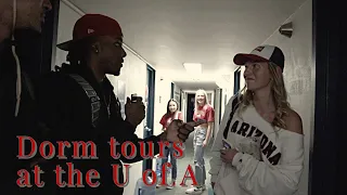 Dorm tours at the U of A